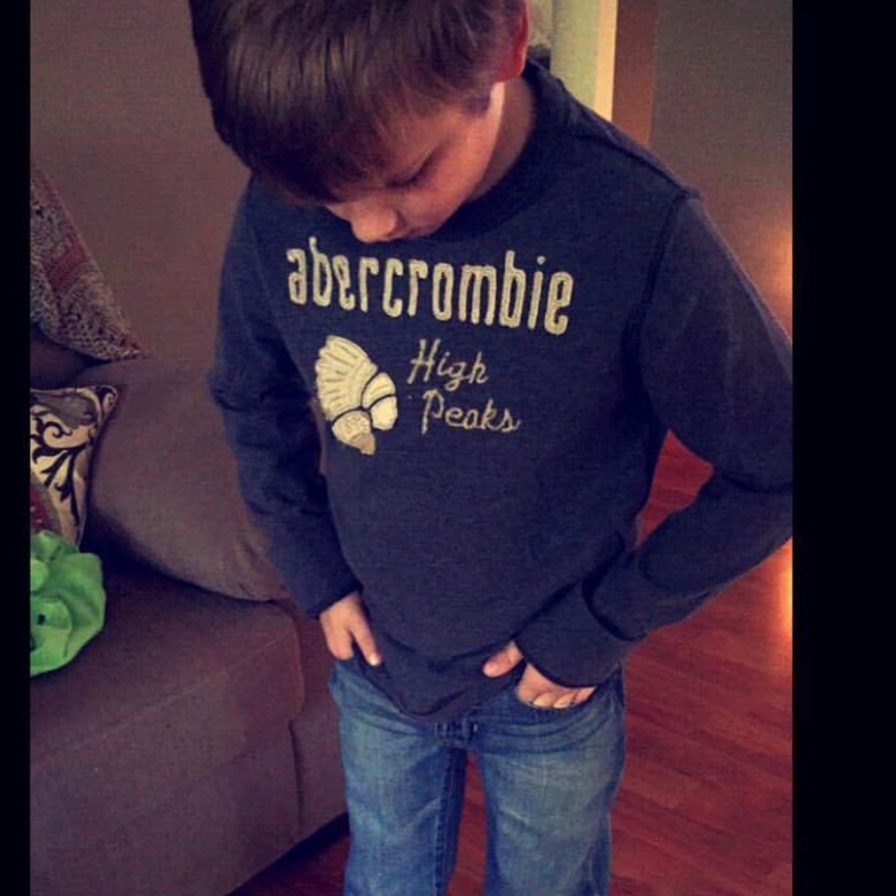 Abercrombie Kids Boys Graphic Muscle Tee